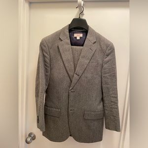 J. Crew Wallace & Barnes Suit in Japanese Covert Cotton Twill